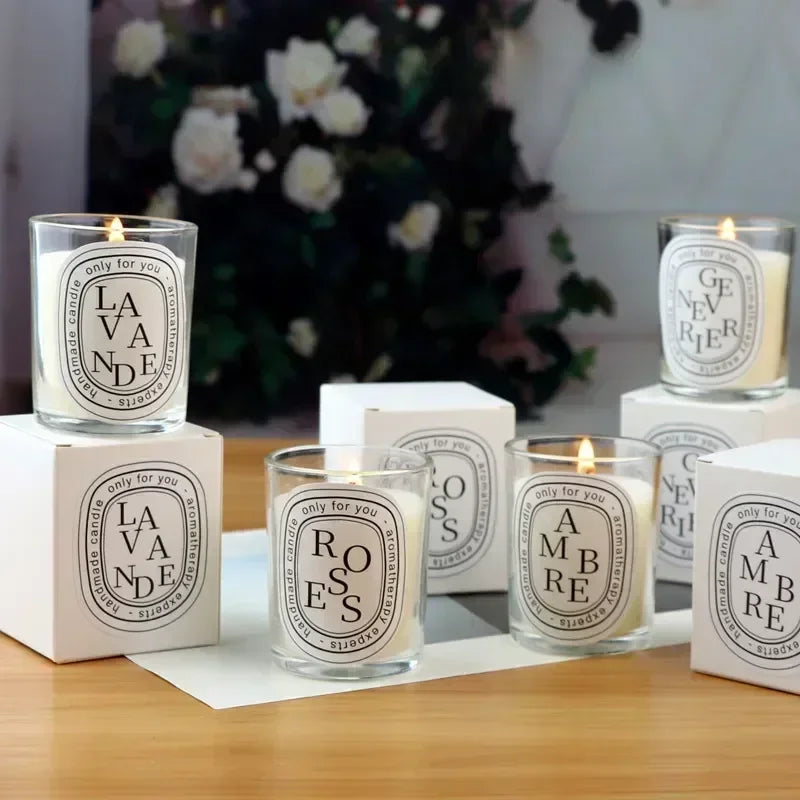 Romantic Transparent Scented Candle – Gift & Decor