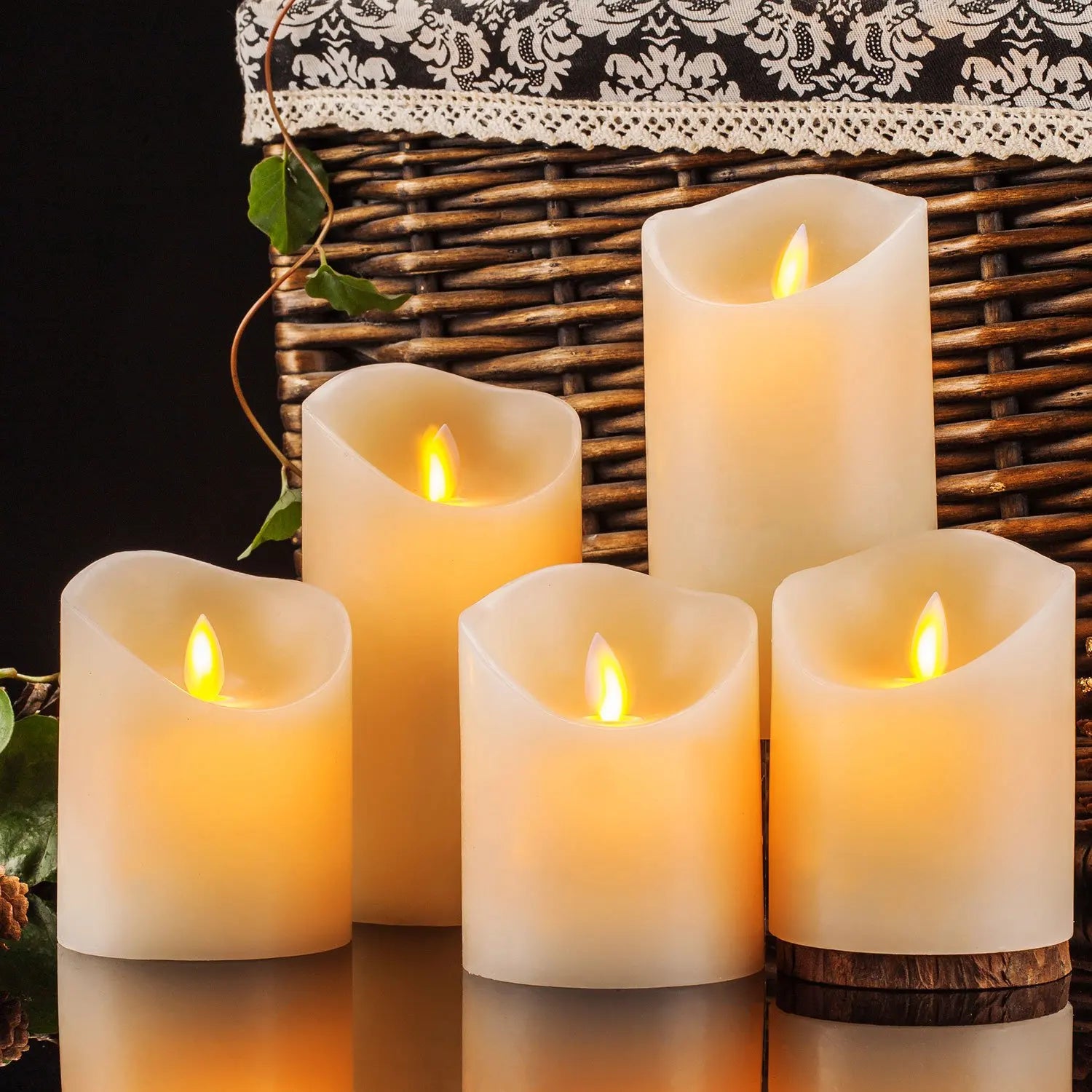 LED Flameless Tealight Candle – Wedding & Hotel Decor