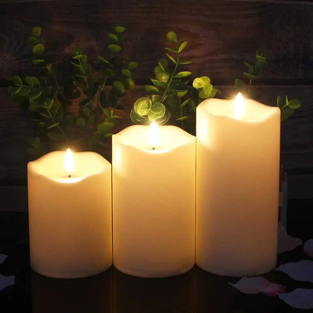 LED Flameless Tealight Candle – Wedding & Hotel Decor