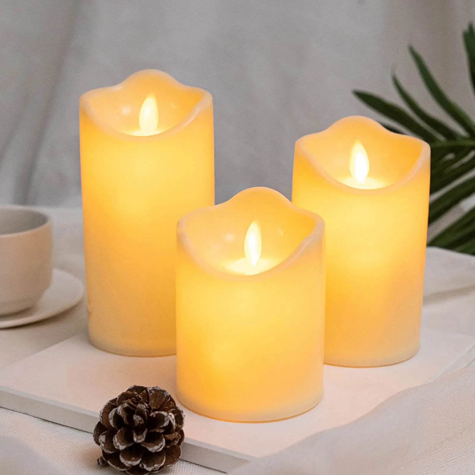 LED Flameless Tealight Candle – Wedding & Hotel Decor