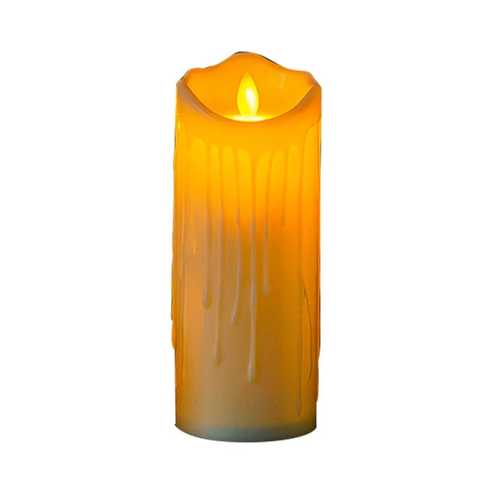 Flameless Teardrop LED Tealight Candles – Halloween Decor