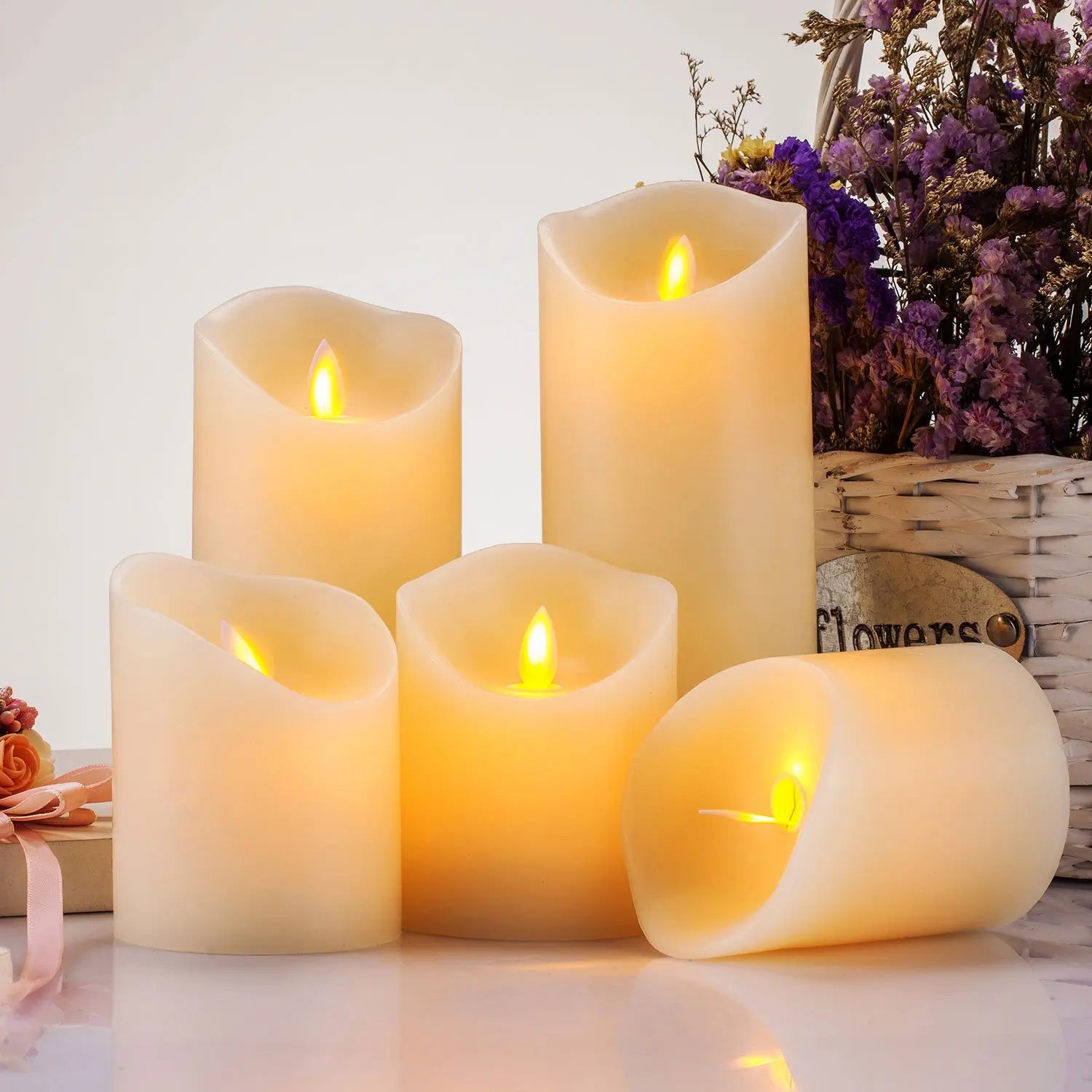 LED Flameless Tealight Candle – Wedding & Hotel Decor