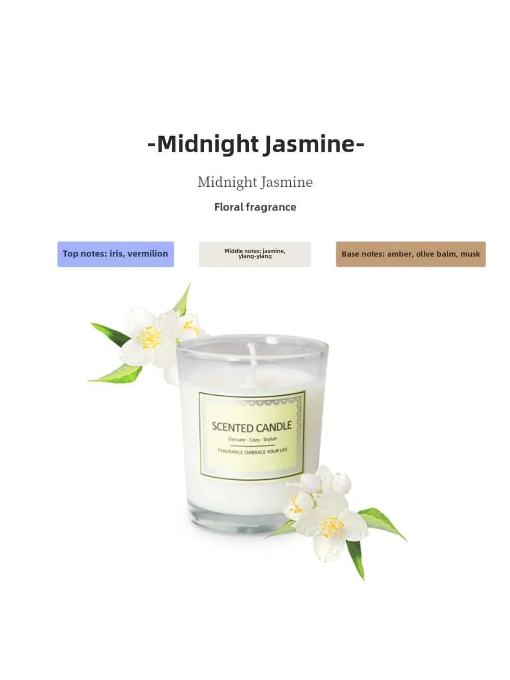 Smokeless Aromatherapy Candle – Fragrant Atmosphere Gift