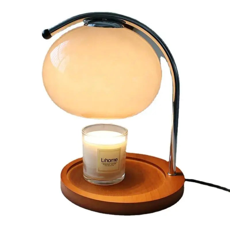 Retro Glass Candle Warmer Lamp – Aromatic & Stylish