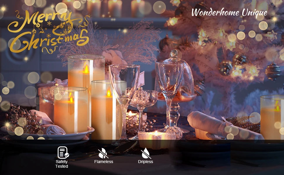 LED Flameless Tealight Candle – Wedding & Hotel Decor