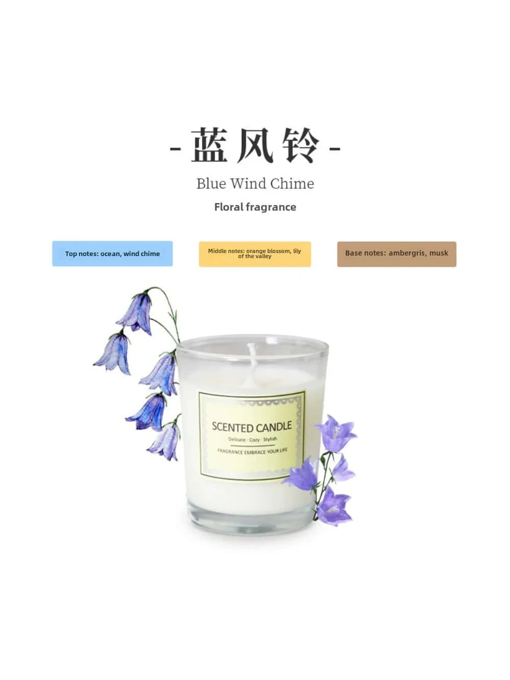 Smokeless Aromatherapy Candle – Fragrant Atmosphere Gift