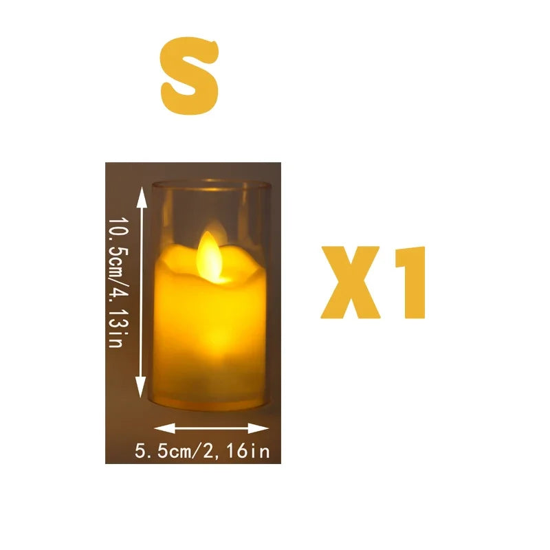 LED Flameless Tealight Candle – Wedding & Hotel Decor