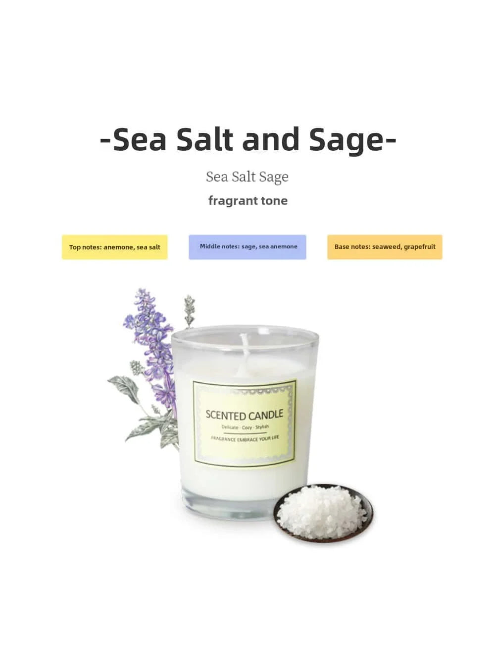 Smokeless Aromatherapy Candle – Fragrant Atmosphere Gift