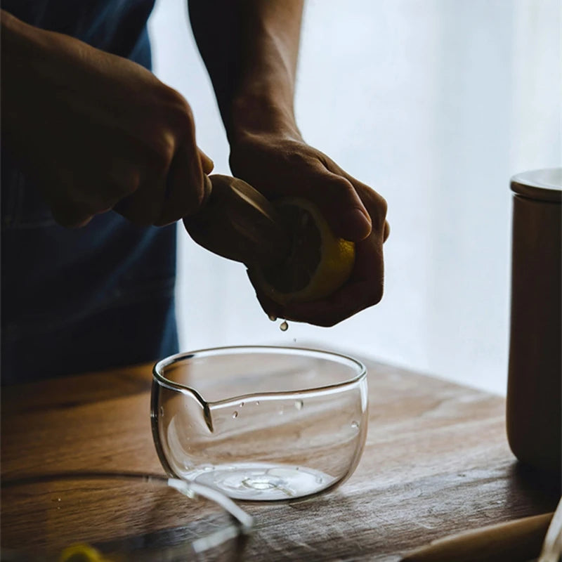 350/600ml Japanese Glass Bowl – Double Glazed for Milk, Coffee, Salad & Fruit