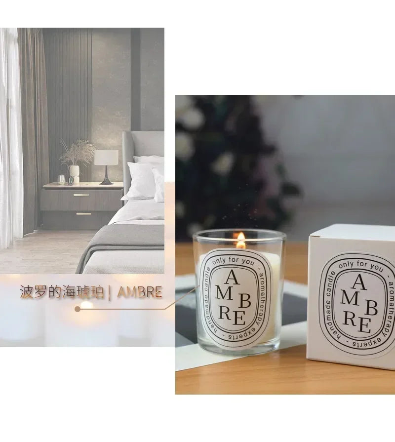 Romantic Transparent Scented Candle – Gift & Decor