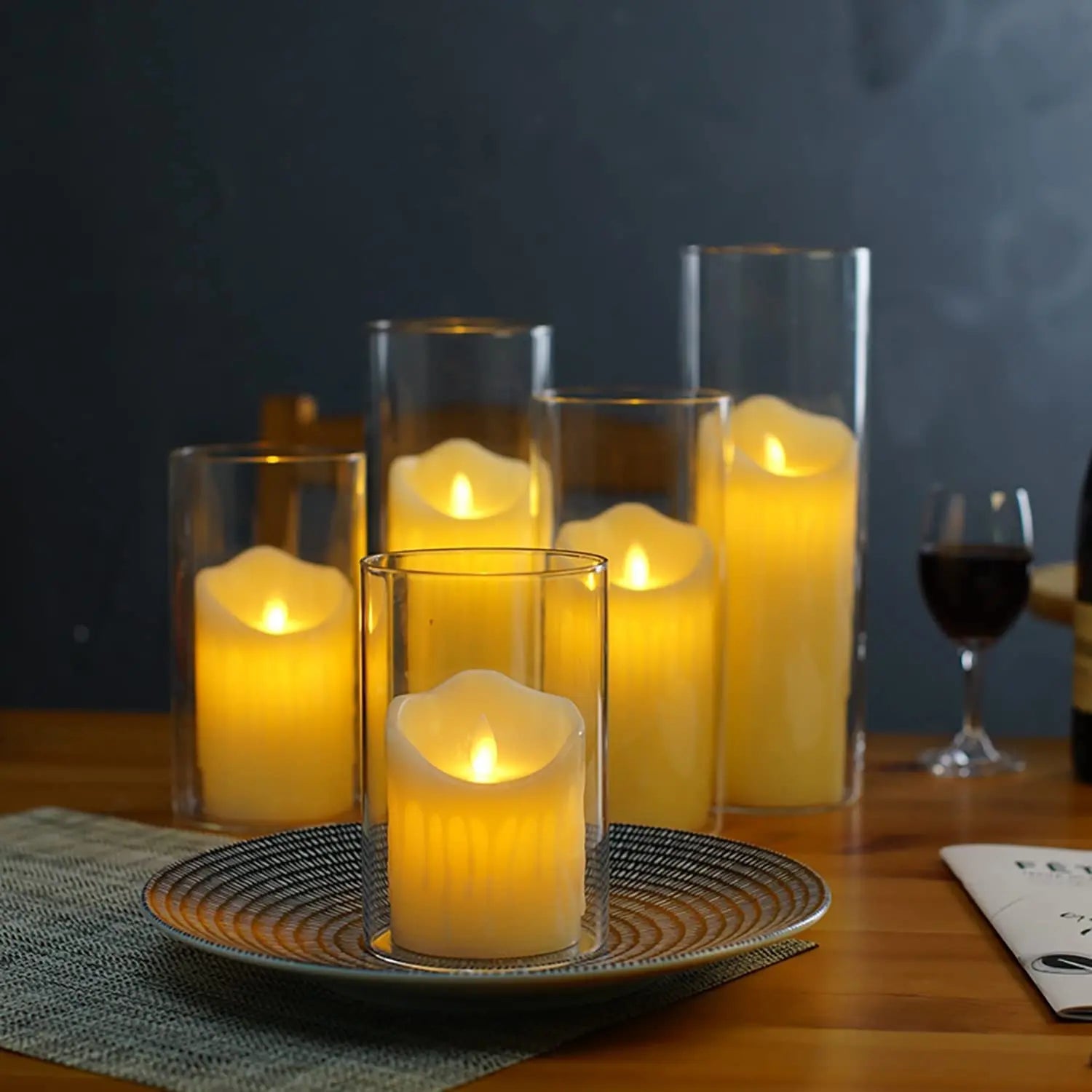 LED Flameless Tealight Candle – Wedding & Hotel Decor